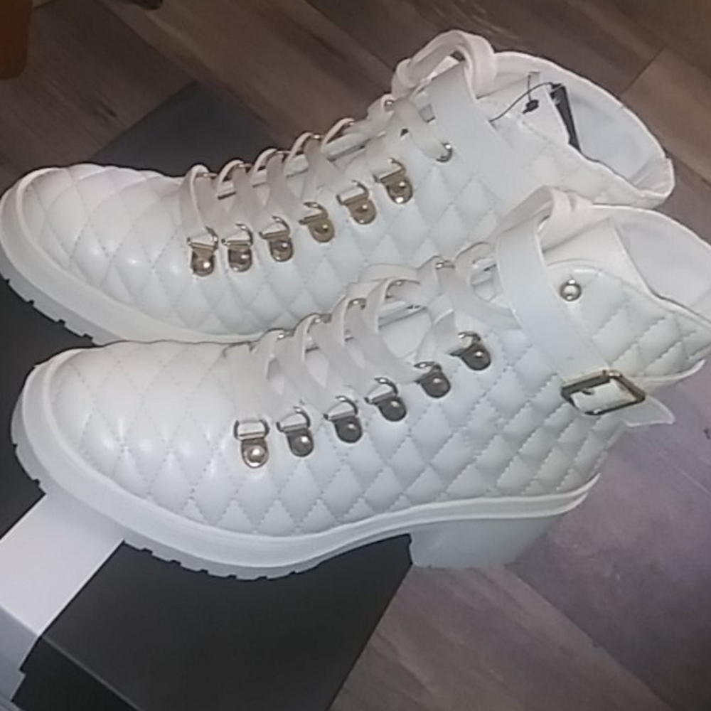 White Booties - Picture 2 of 5